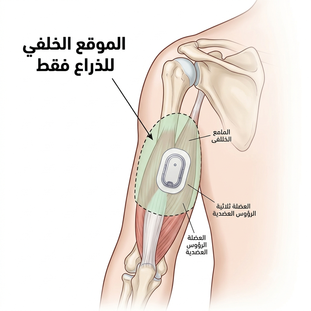 لماذا الذراع العلوي الخلفي فقط؟